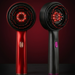 ScalpexPro – Elektrinis galvos masažuoklis su infraraudonąja šviesa ir aliejaus aplikatoriumi