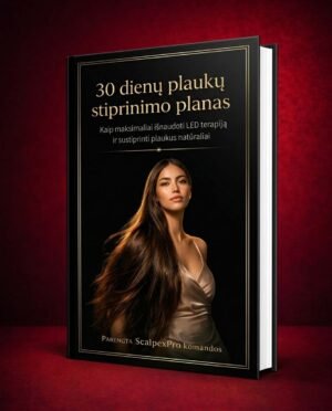30 dienų plaukų stiprinimo metodinis planas (El.knyga)